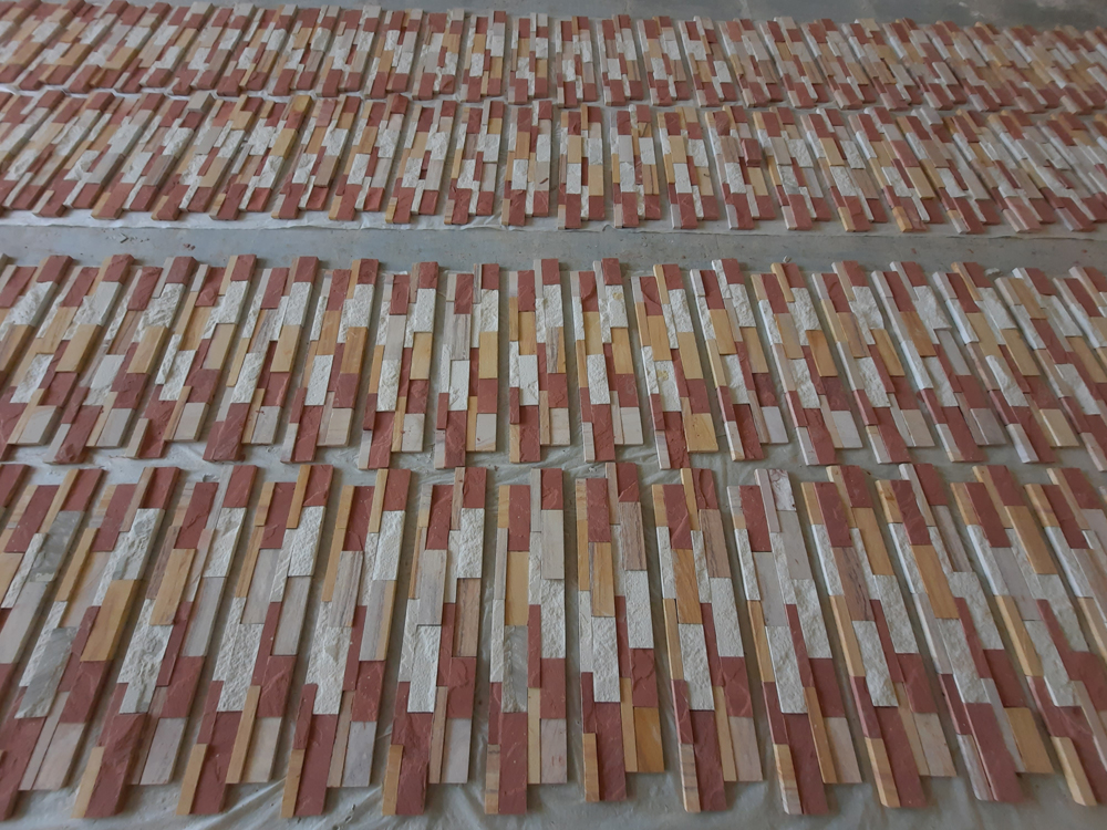 Colorful Stone Wall Panel and Wall Cladding Tiles